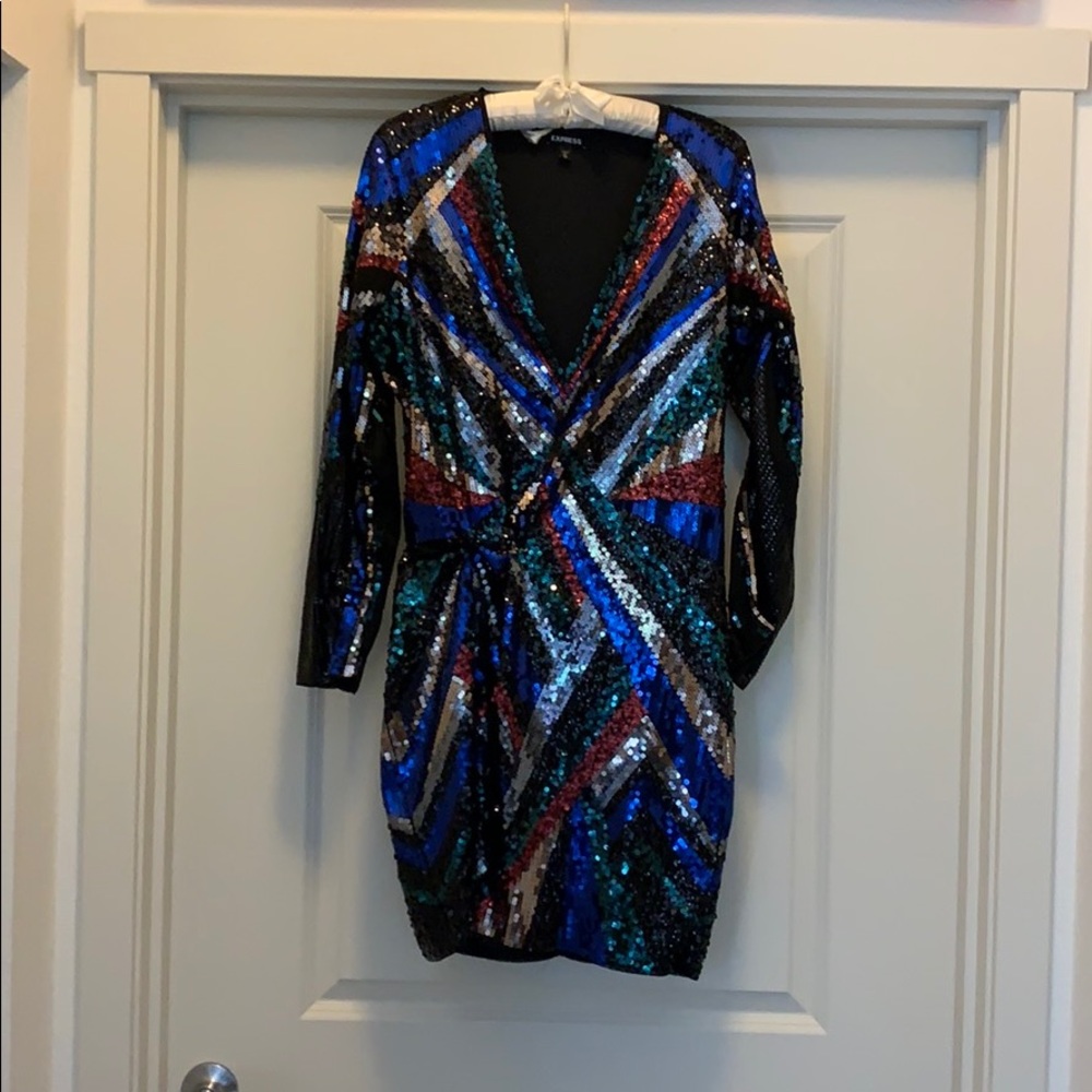 Express Sequin Dress
